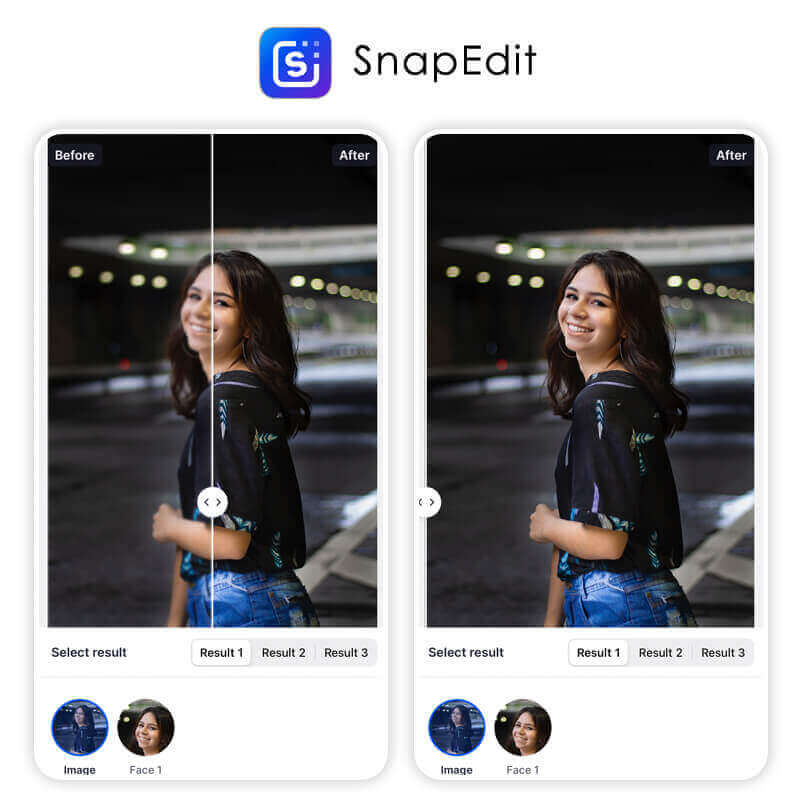 SnapEdit: Best App for Old Photo Restoration