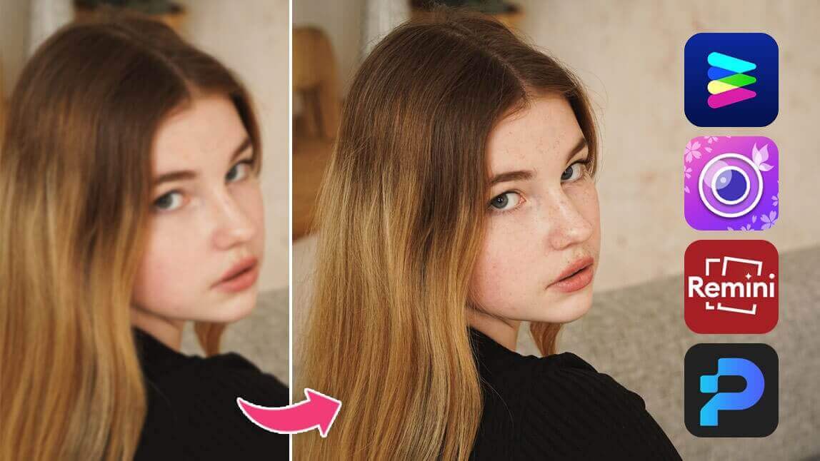 Best AI photo enhancer apps for iPhone and Android in 2025.