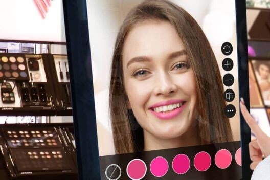 Virtual try on makeup online