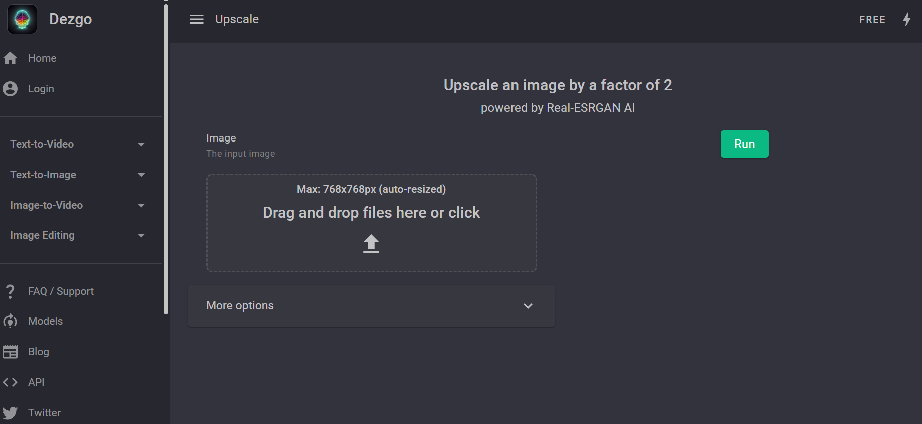 Alternative AI Photo Enhancer Tool