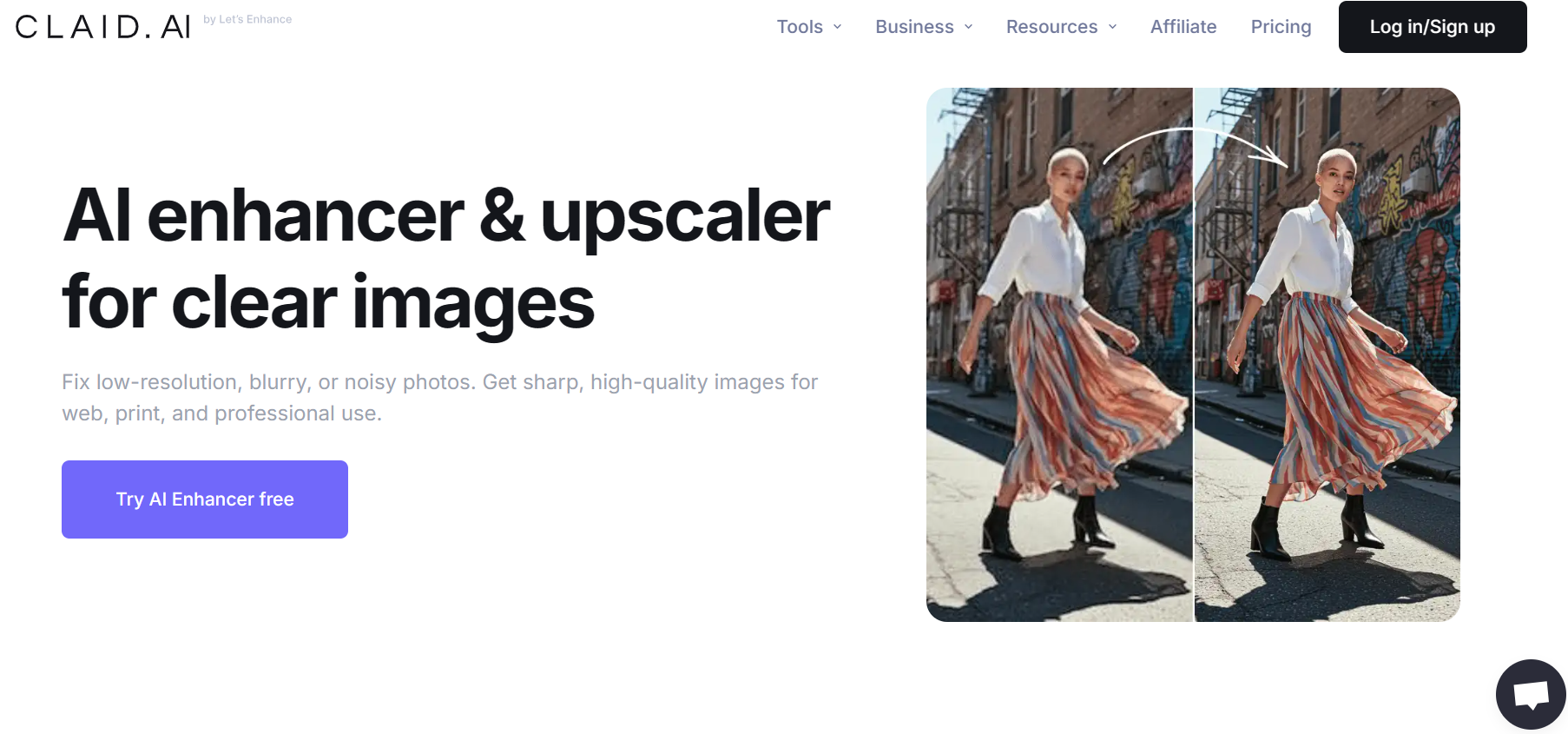 Alternative AI Photo Enhancer Tool