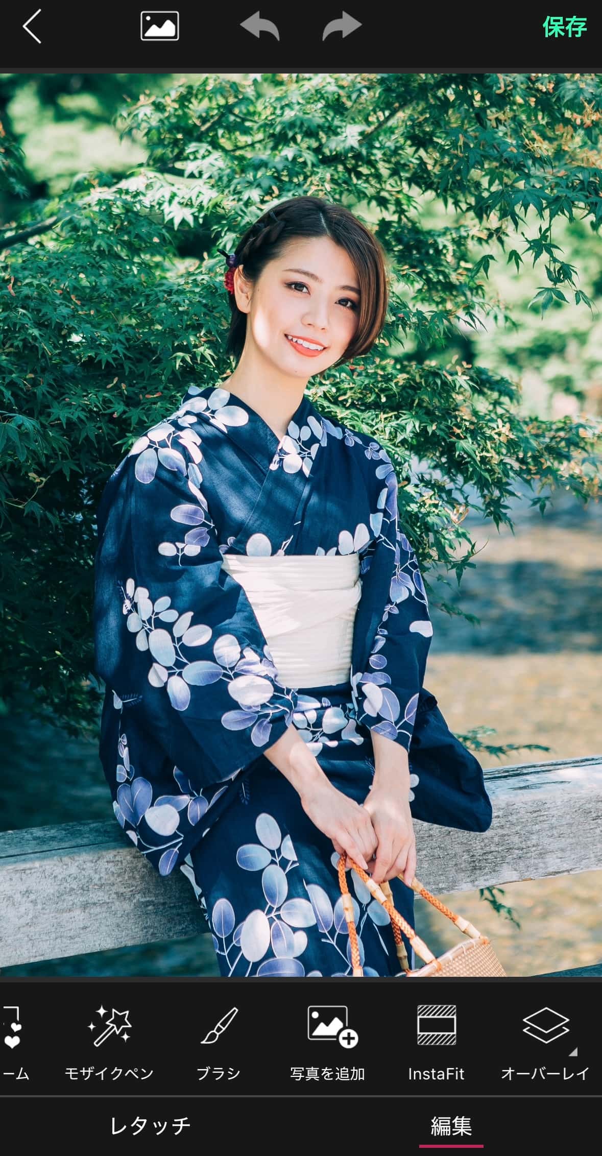 【写真を追加】をタップ