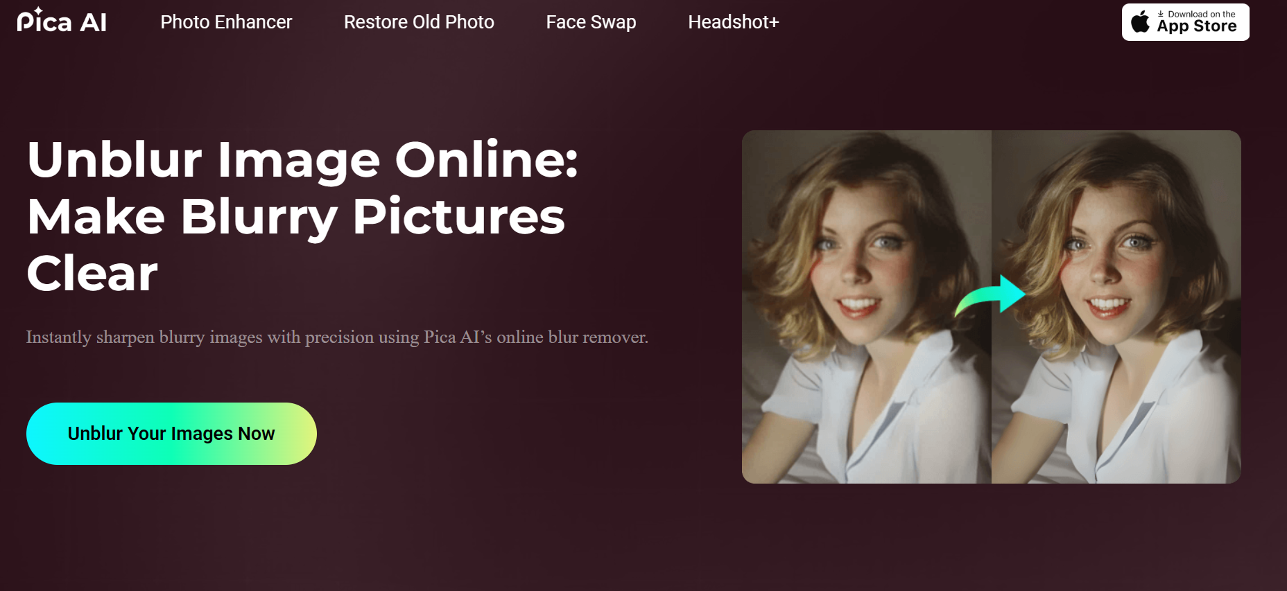 Alternative AI Blur Remover