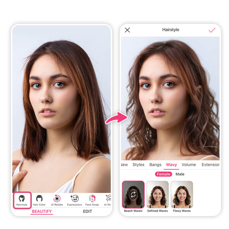 Taglio Capelli Donna: Tagli Capelli Mossi
