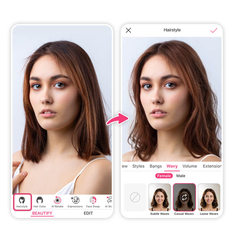 Taglio Capelli Donna: Tagli Capelli Mossi
