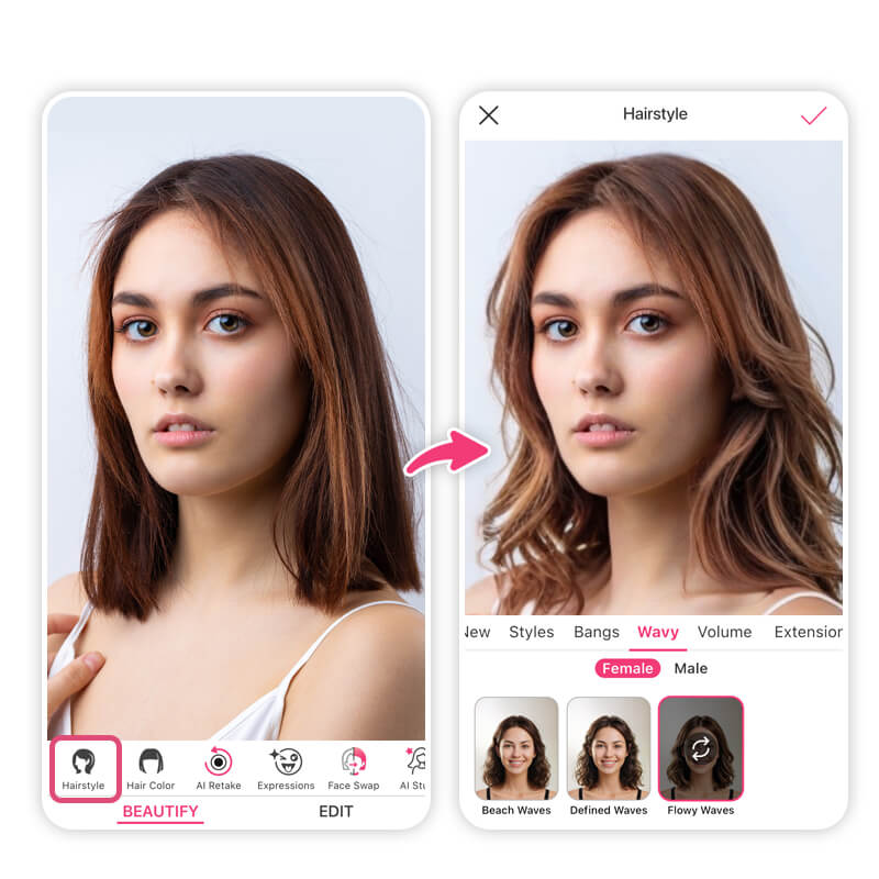 Taglio Capelli Donna: Tagli Capelli Mossi