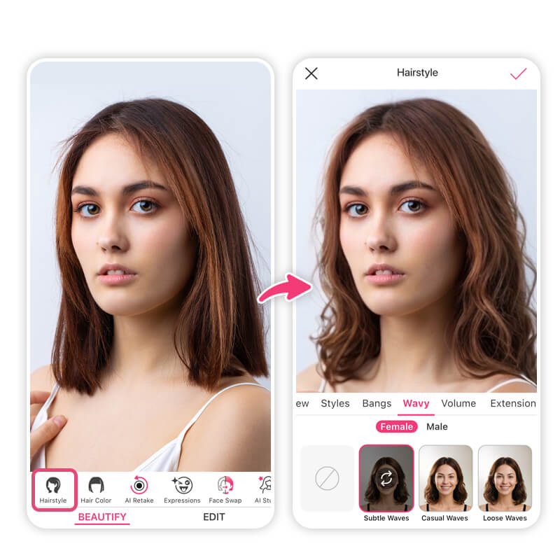 Taglio Capelli Donna: Tagli Capelli Mossi