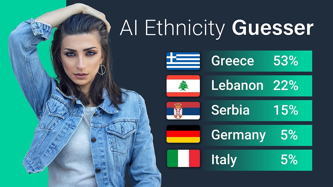 How to use the AI ethnicity guessers to see your ethnicity using face DNA