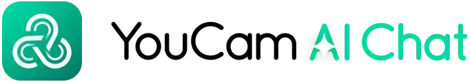 Banner com Logo do YouCam AI Chat