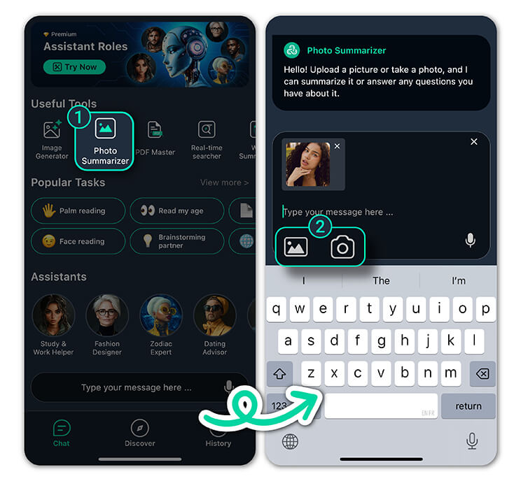 Open the Photo Summary Tool To Create Disney Twin Filter