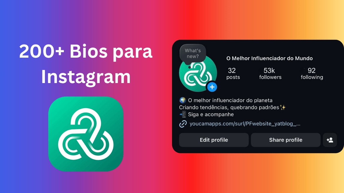 200+ Bios para Instagram Prontas para Copiar e Colar (2025)