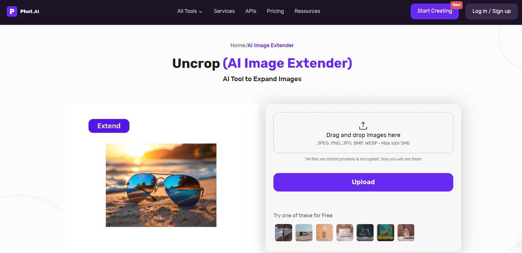 Phot.AI: Espandi Immagini AI Senza Sforzo