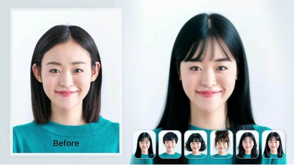 미용실 광고의 새로운 패러다임: 생성형 AI 헤어스타일