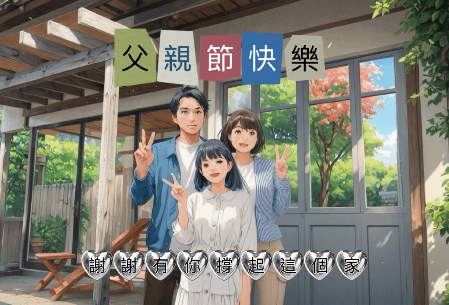 父親節卡片內容寫什麼?