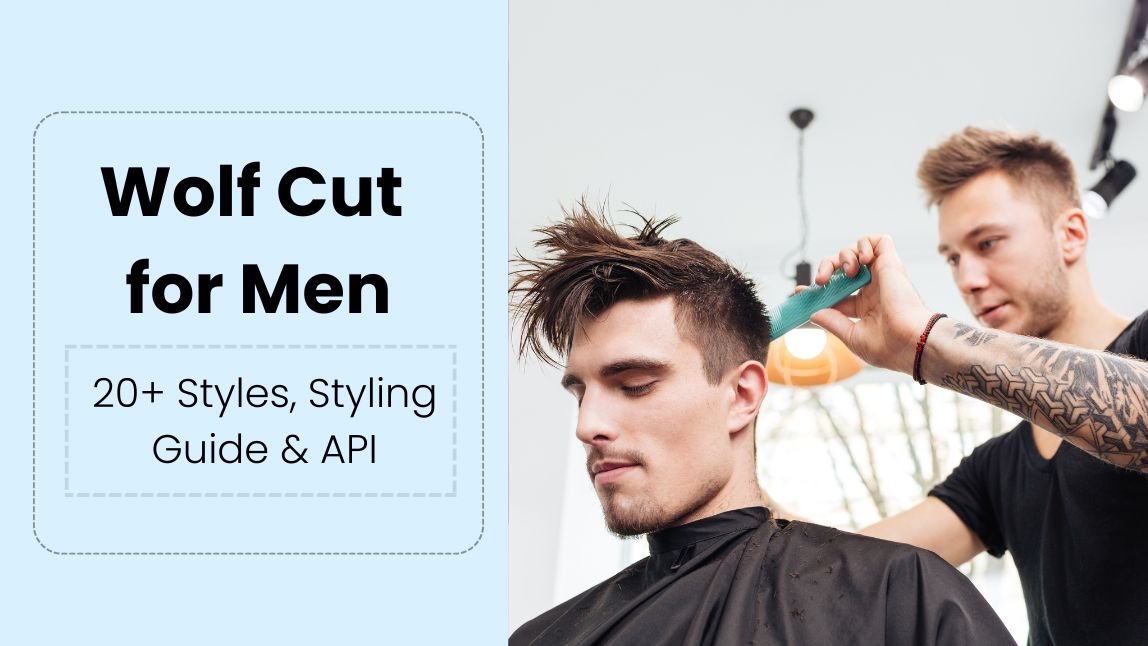 The Wolf Cut for Men: 40+ Styles & Styling Guide for 2025