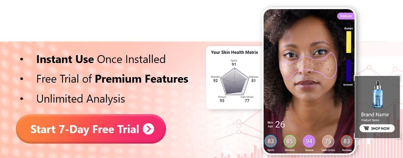 Start Your Free Trial on AI Skin Analysis