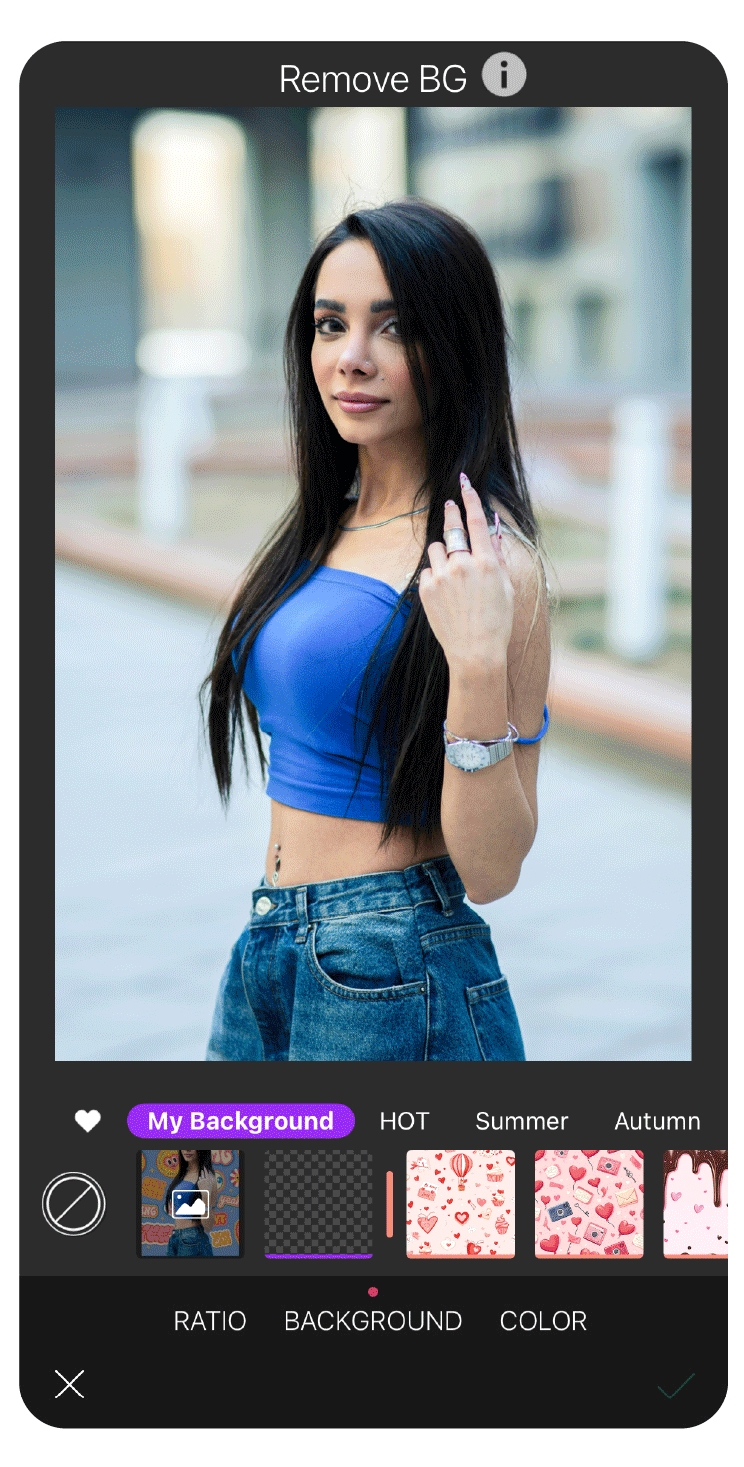 Remove and Change Photo Background