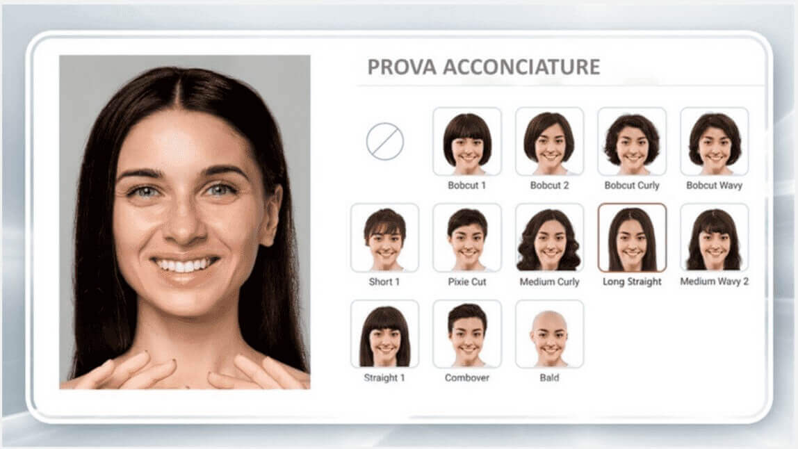 Simulatore Taglio Capelli: Ora con Analisi Tipi di Capelli