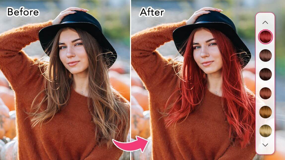 Red Hair Filter: What Would I Look Like with Red Hair