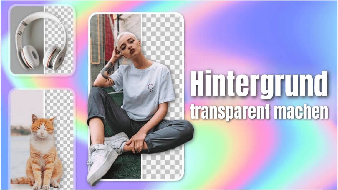 Bild-Hintergrund transparent machen mit der besten kostenlosen Foto-Editor-App