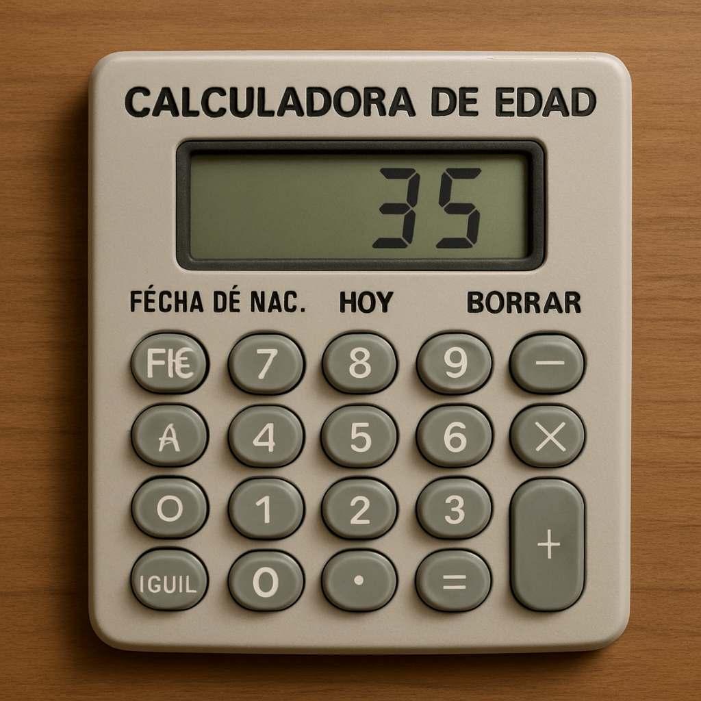 calculadora de edad