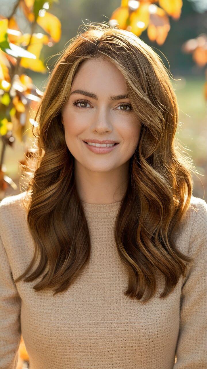 Light Golden Chestnut Hair