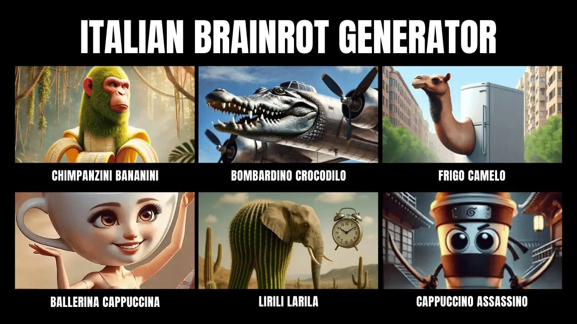 Italian-Brainrot-Charaktere: Dein Generator für Meme-Chaos