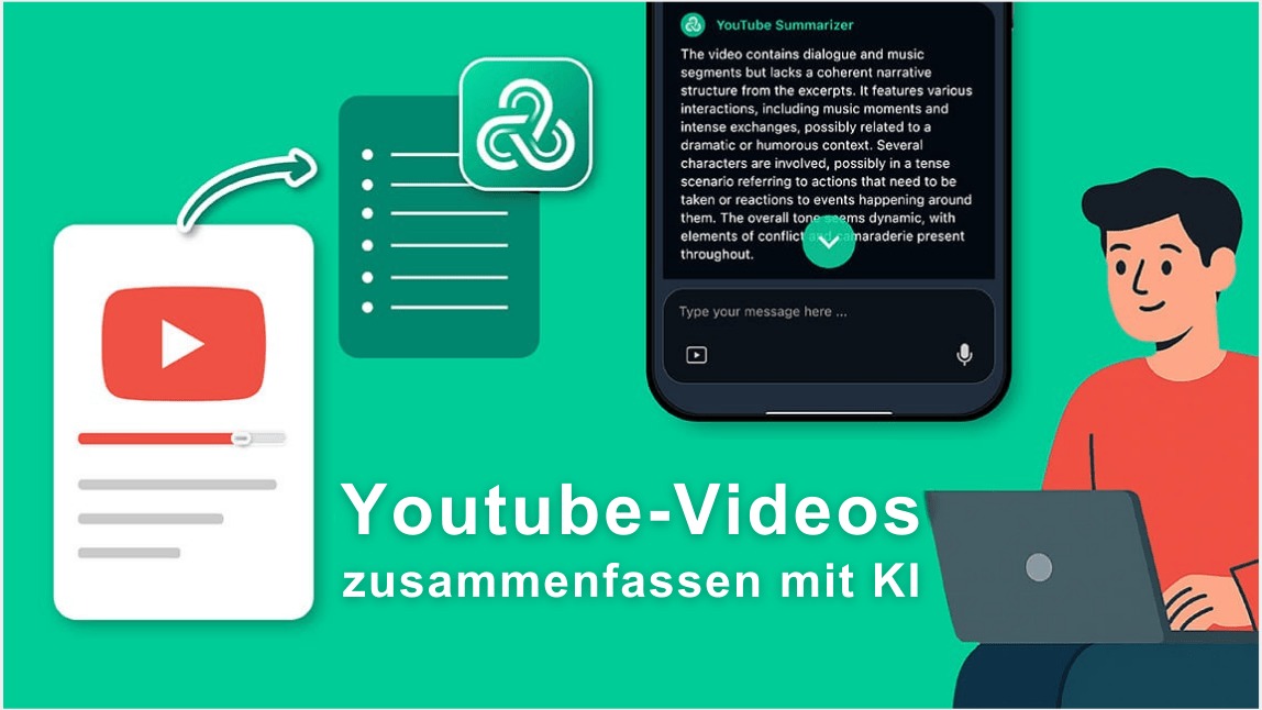 Kostenlos YouTube-Video zusammenfassen: In 3 Schritten mit KI