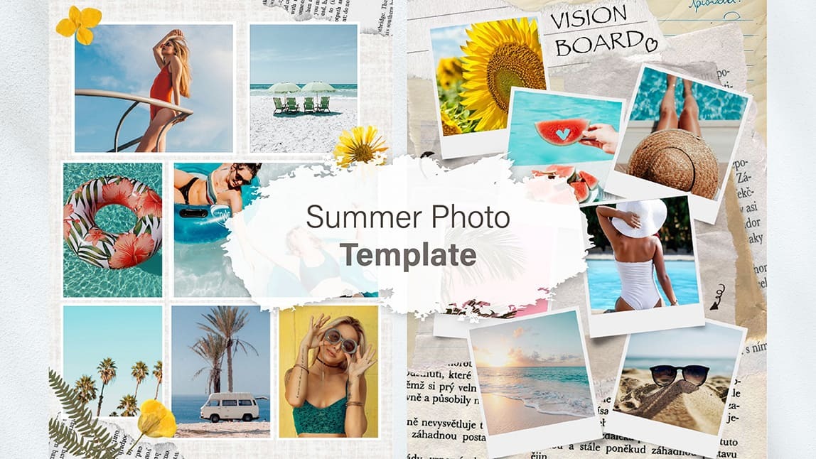 Best Summer Photo Collage Templates to Make Your Memories Pop