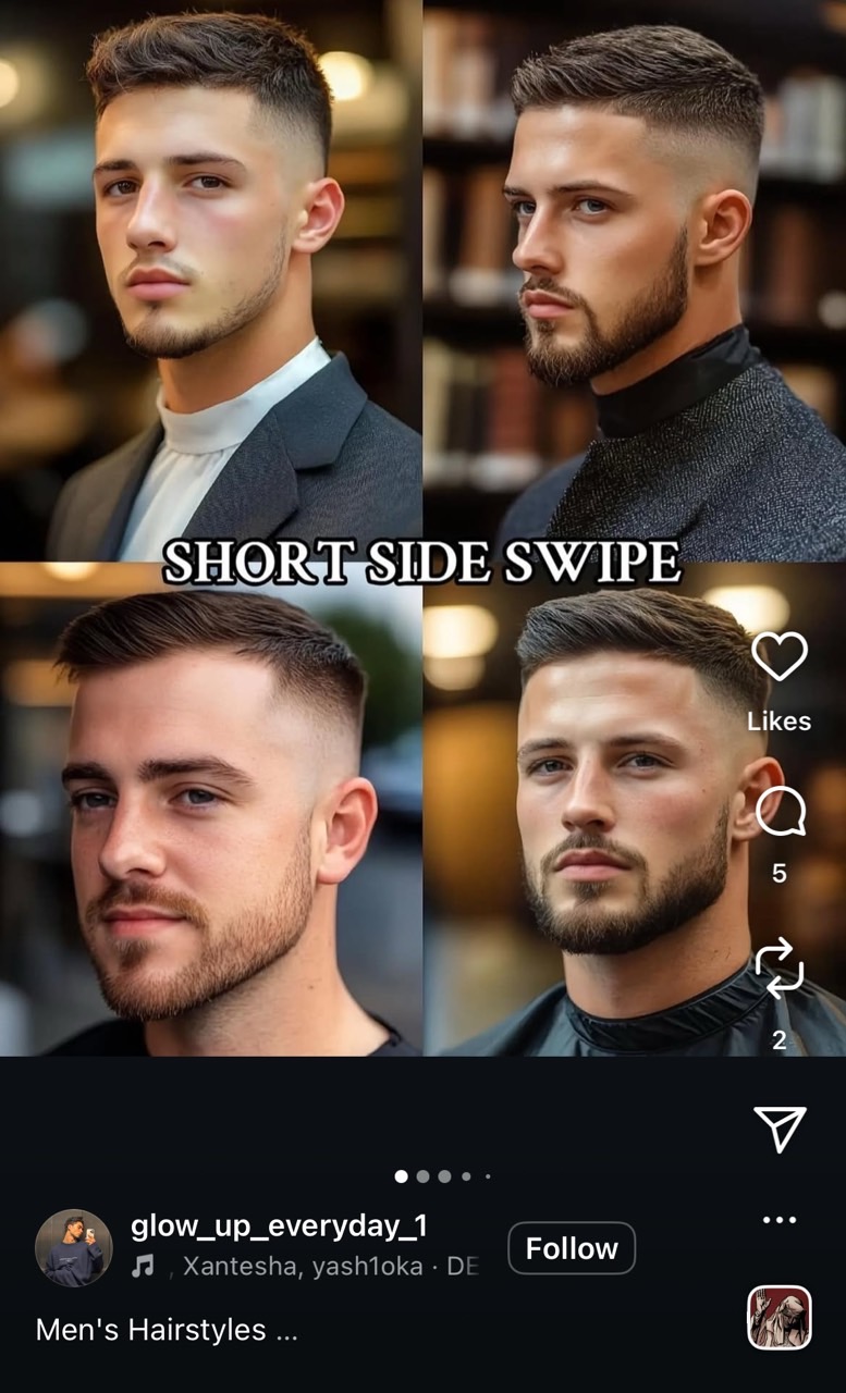 Crew Cut Hairstyle Examples