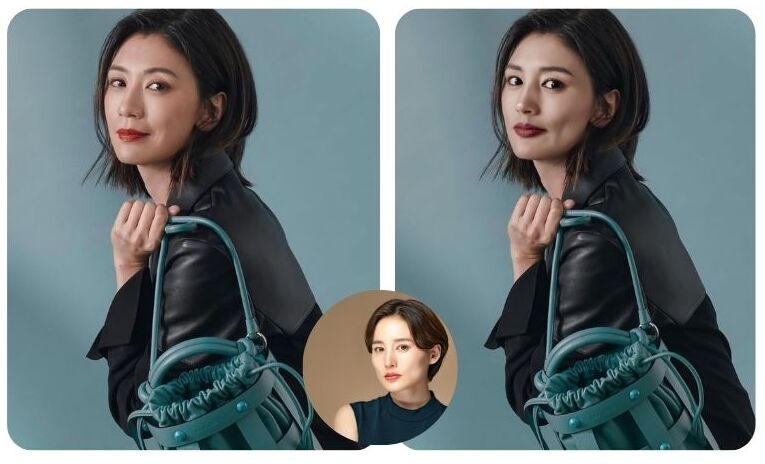 中年婦女短髮造型模擬方法