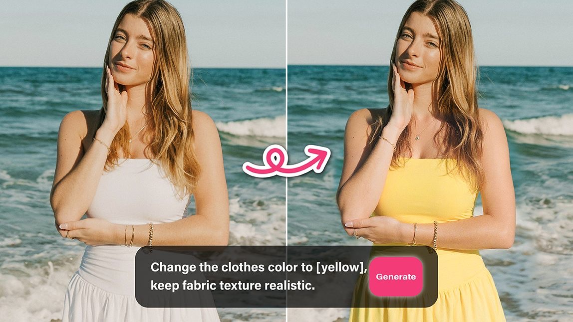 How to Change the Color of an Image with AI Prompt