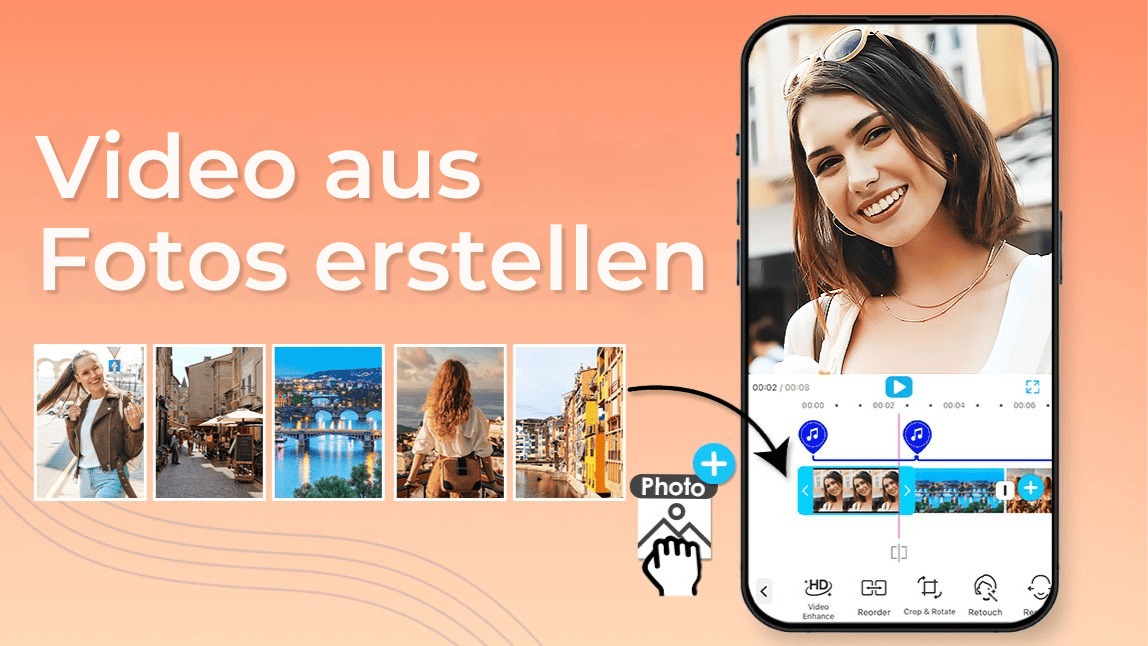 Video aus Fotos erstellen: Kostenlose Anleitung (mit Musik)