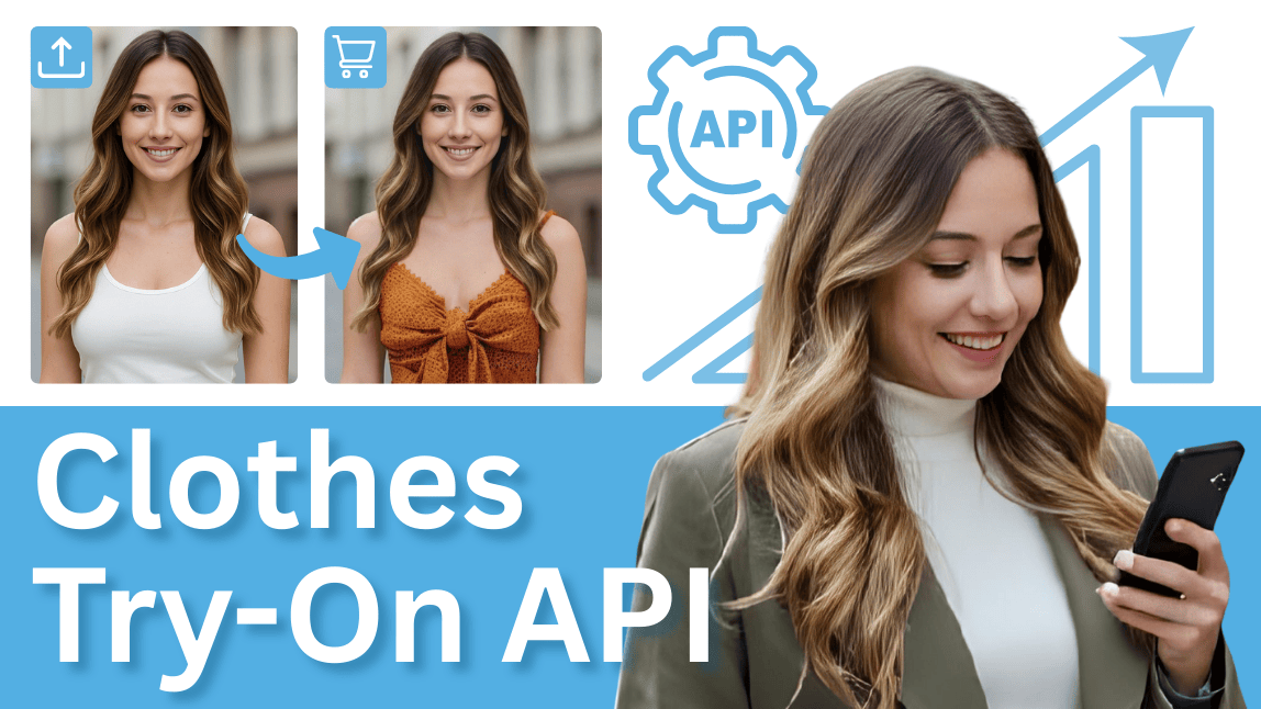 Retailer dashboard showing engagement and sales boost from AI Clothes Changer API