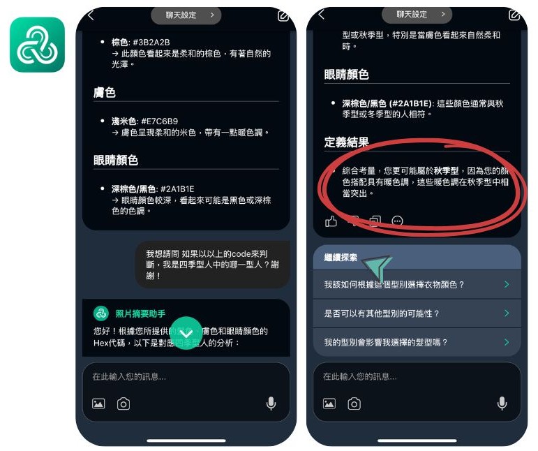 四季型人診斷結果
