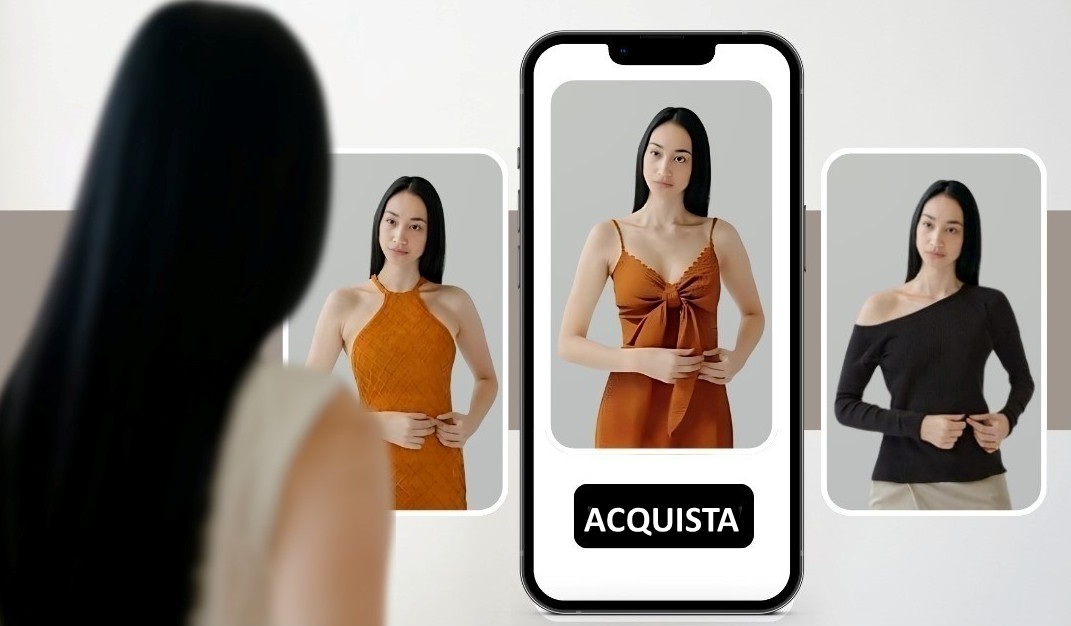 Prova Vestiti Online: AI Cambio Vestiti di Perfect Corp.