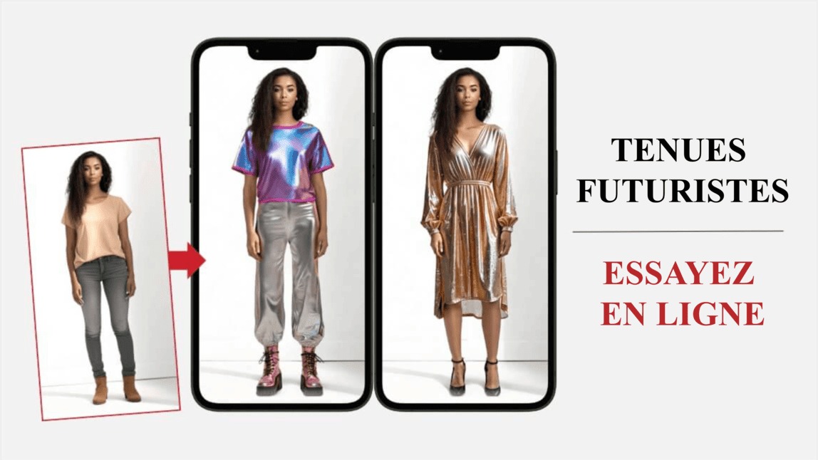 Tenues futuristes à essayer en ligne