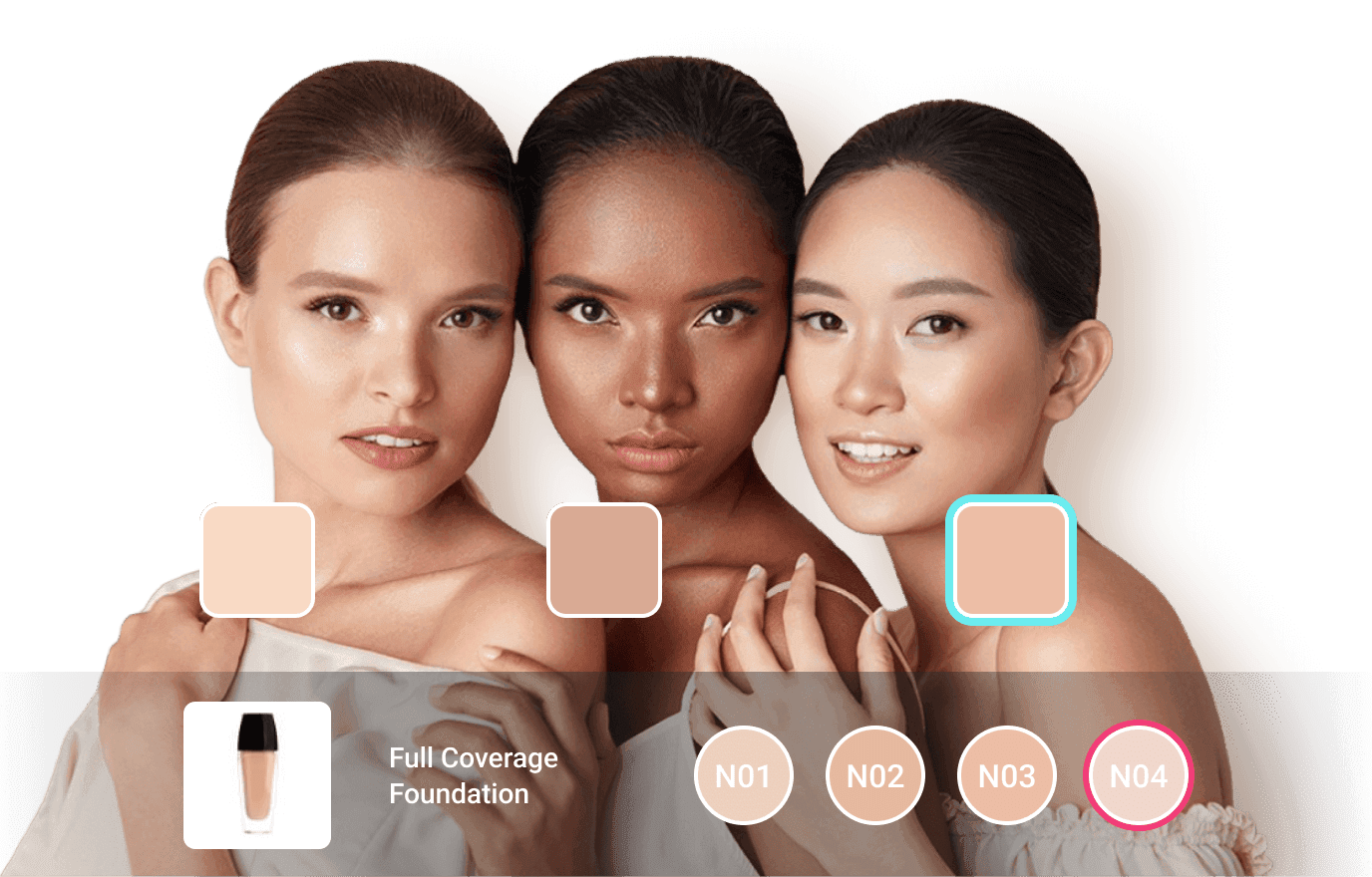 ai foundation shade finder