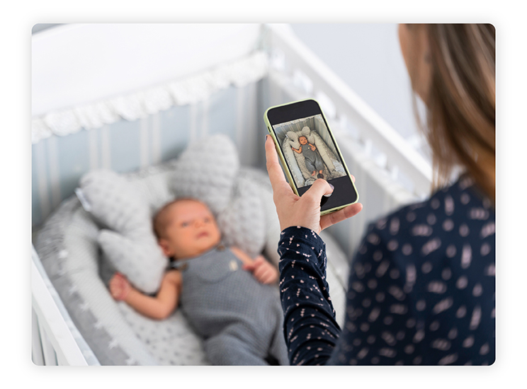 Take a photo for your baby