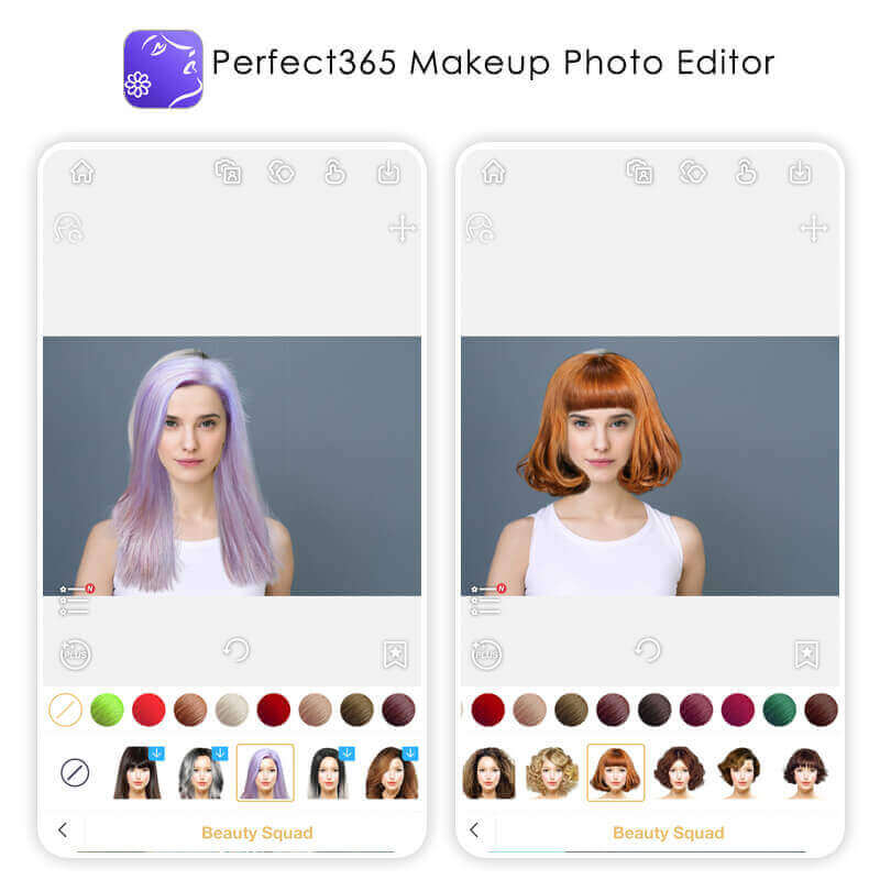 Perfect365 : application coupe de cheveux homme et femme