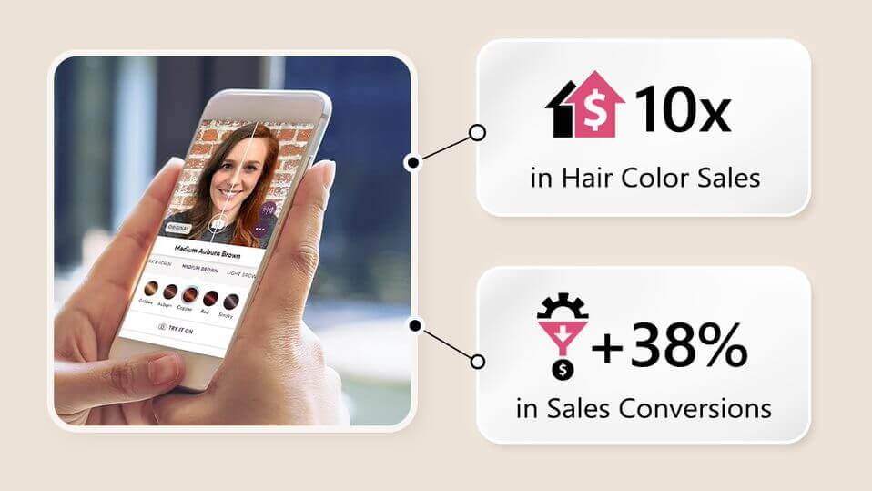 Madison Reed Sees a 38% Improvement in Conversion with Hair Color Virtual Try On Tool