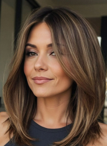 Coiffure femme 40 ans : long bob / lob