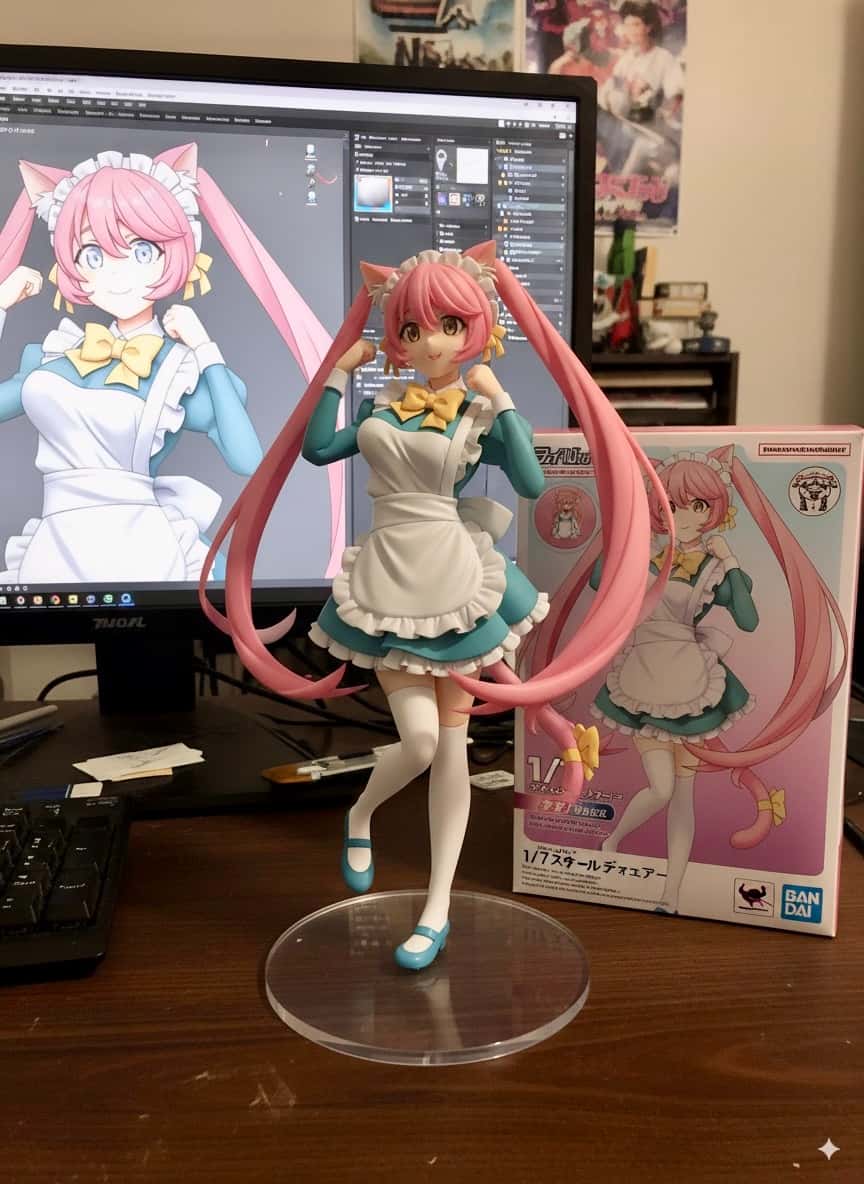 フィギュアに変身