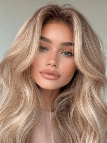Tendance couleur cheveux 2025 #2. Blond Vanille