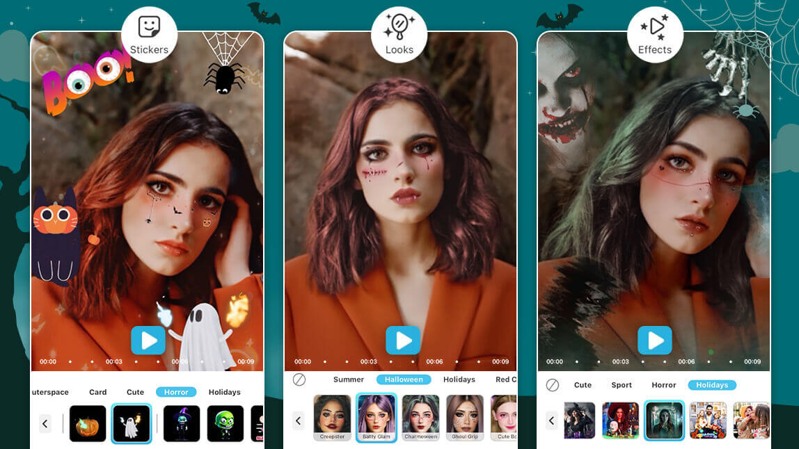 Explore the best Halloween effects and filters for your Instagram Reels and TikTok videos