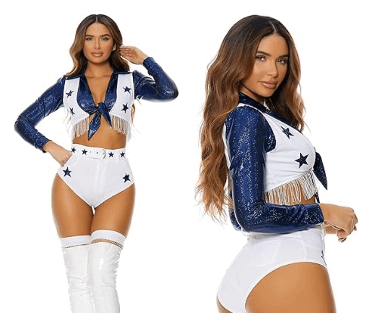 Dallas Cowboy Cheerleaders Outfits