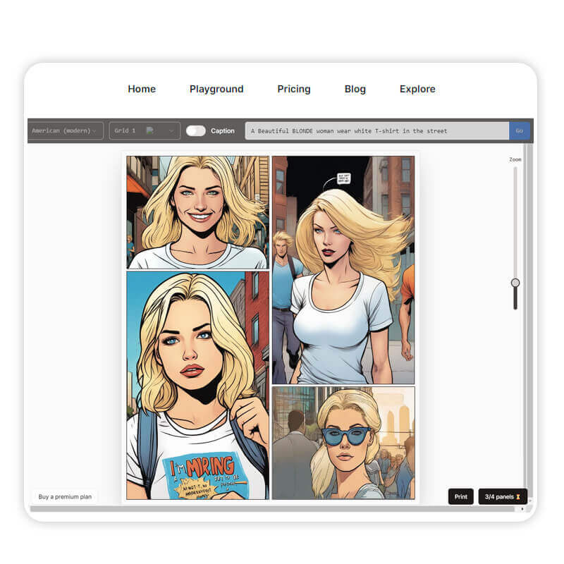 generador de comics con IA