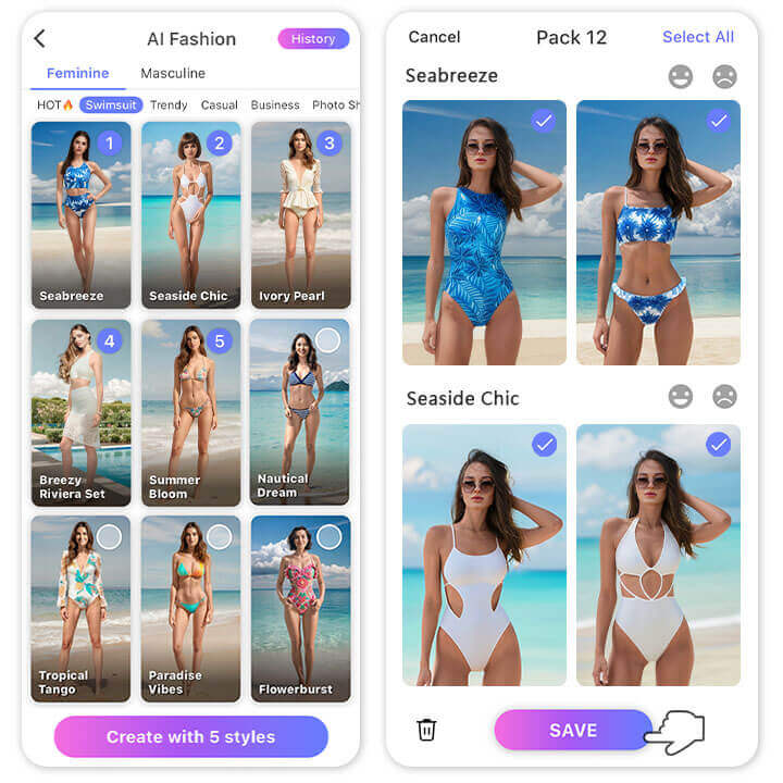 Random outfit generator