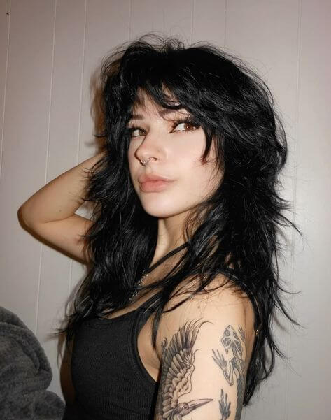 Wolf Cut Long Hair