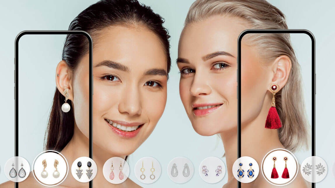 AR 귀걸이 가상 피팅